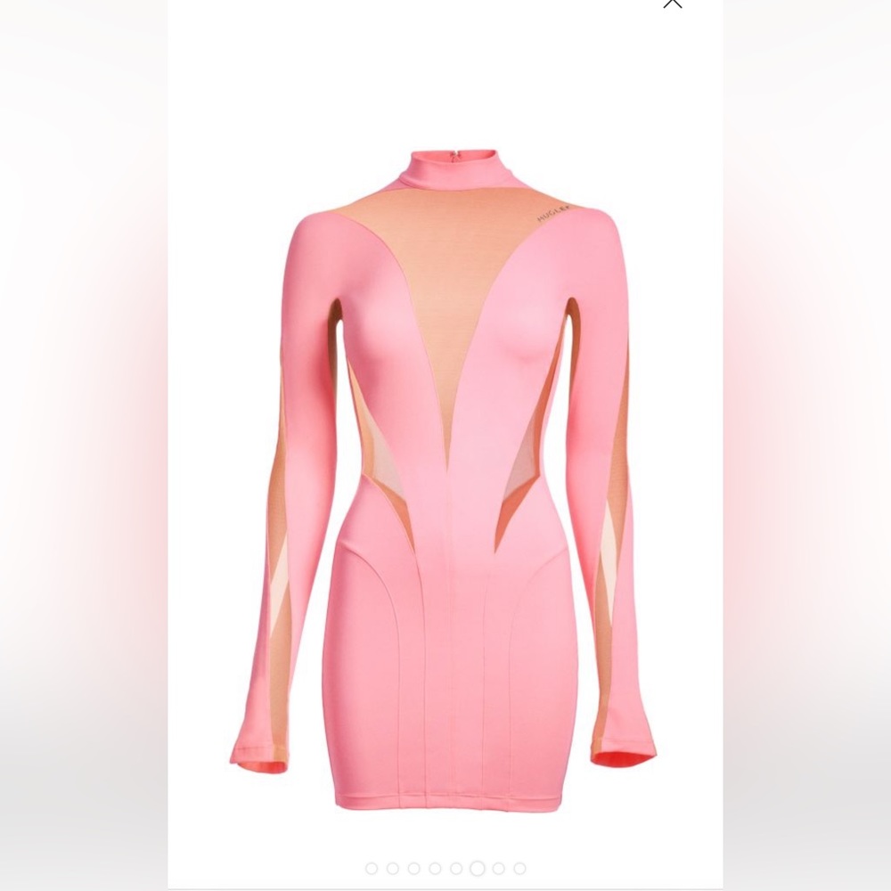 Thierry Mugler x HM Pink Mini Dress